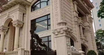 乌兰察布黄金麻别墅外墙异形定制