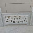 乌兰察布芝麻白河道栏杆 桥栏杆