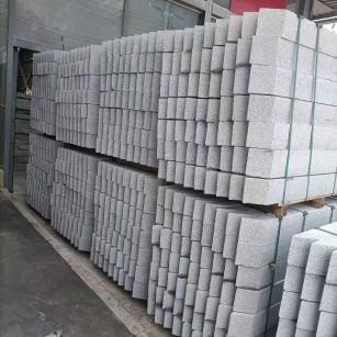 乌兰察布芝麻白树围石 树池