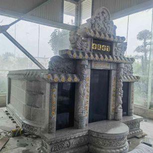 乌兰察布套墓 墓碑 围坟石 异形定制