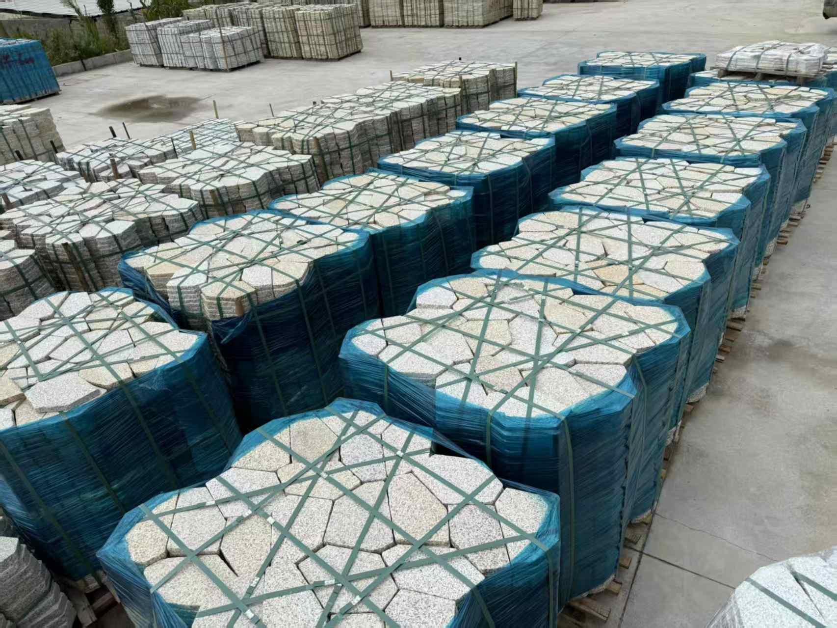 乌兰察布黄金麻冰裂纹 碎拼