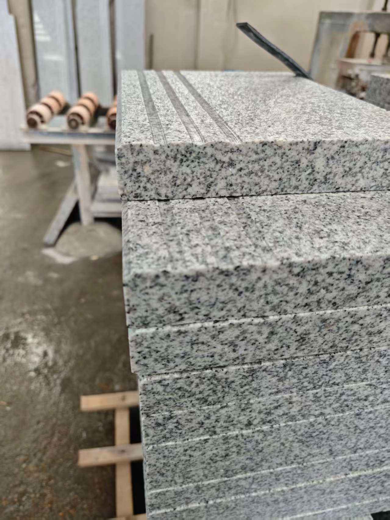 乌兰察布芝麻白楼梯踏步